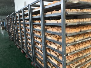 Kitchen Stainless Steel Bread Baking Pan Trolley HR-BT-F02