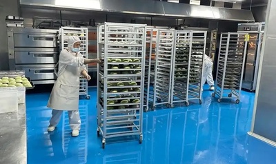 Baking Tray Rack Trolley
